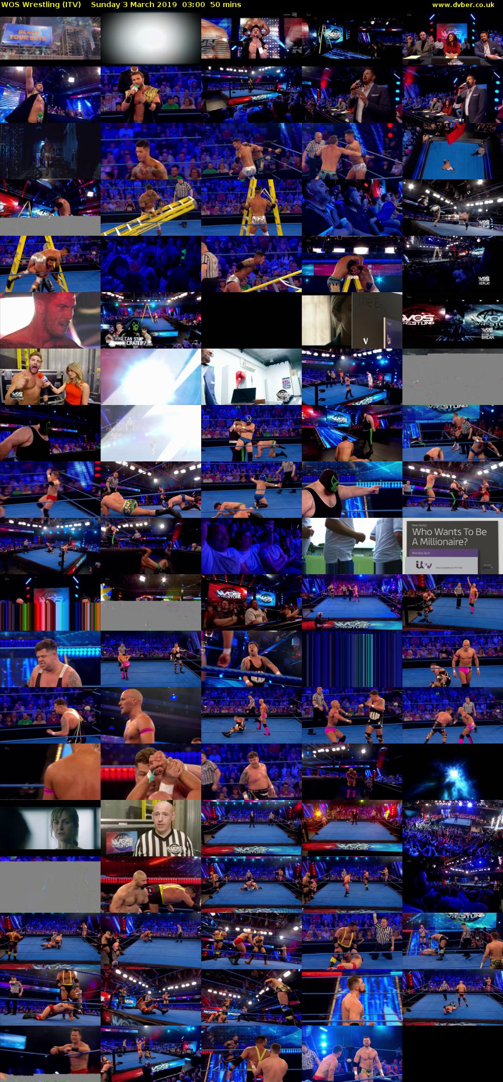 WOS Wrestling (ITV) Sunday 3 March 2019 03:00 - 03:50