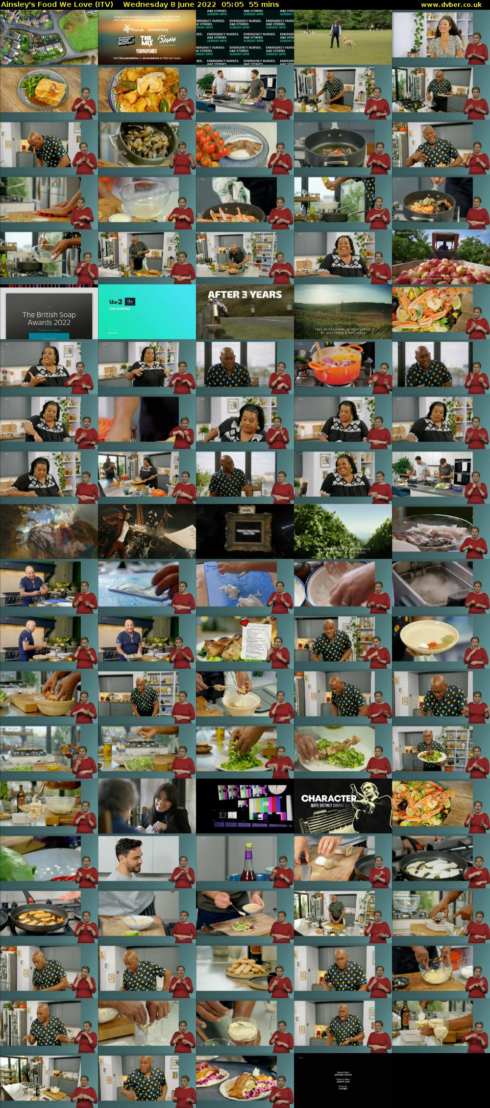 Ainsley's Food We Love (ITV) Wednesday 8 June 2022 05:05 - 06:00