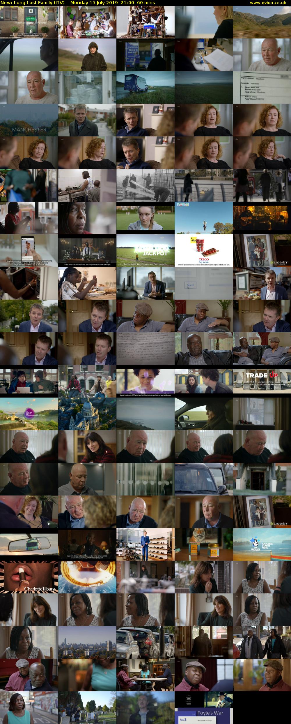 Long Lost Family (ITV) Monday 15 July 2019 21:00 - 22:00