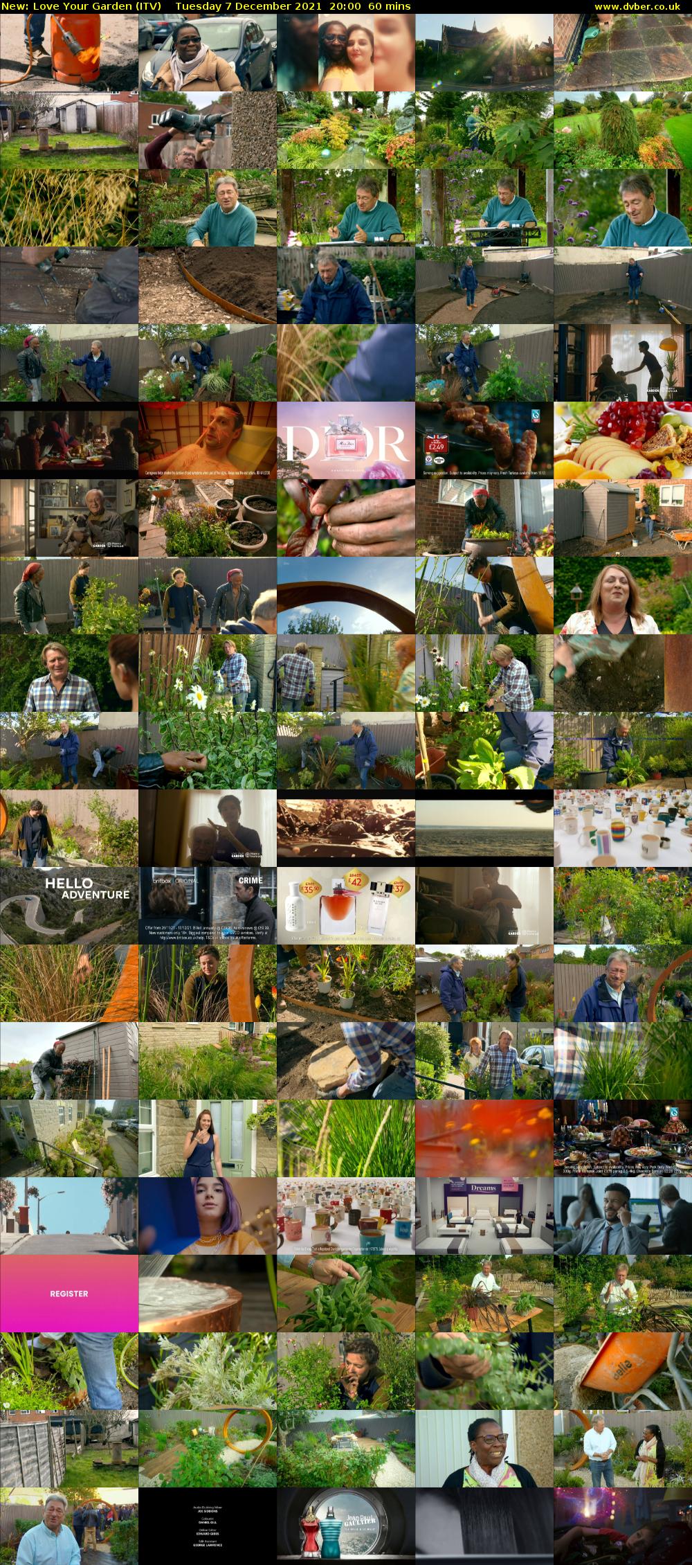 Love Your Garden (ITV) Tuesday 7 December 2021 20:00 - 21:00