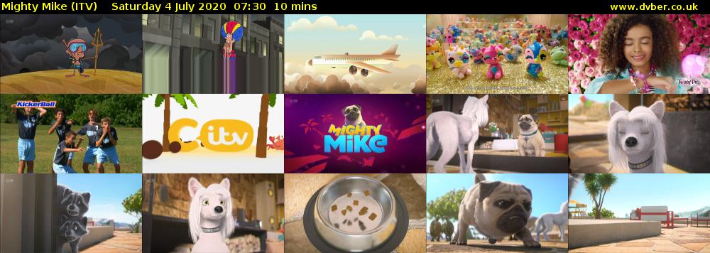 Mighty Mike (ITV) Saturday 4 July 2020 07:30 - 07:40