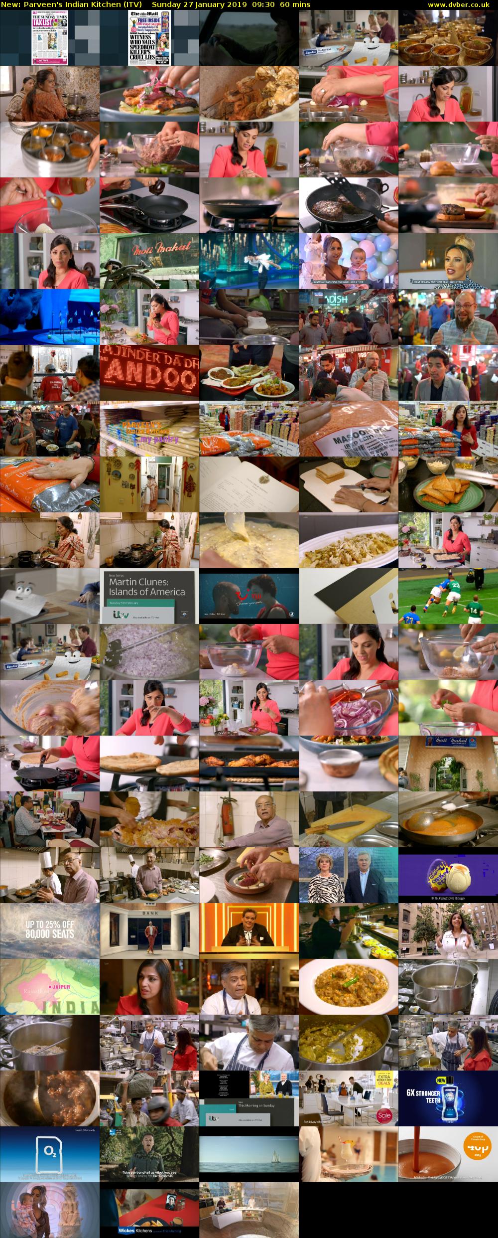 Parveen's Indian Kitchen (ITV) Sunday 27 January 2019 09:30 - 10:30