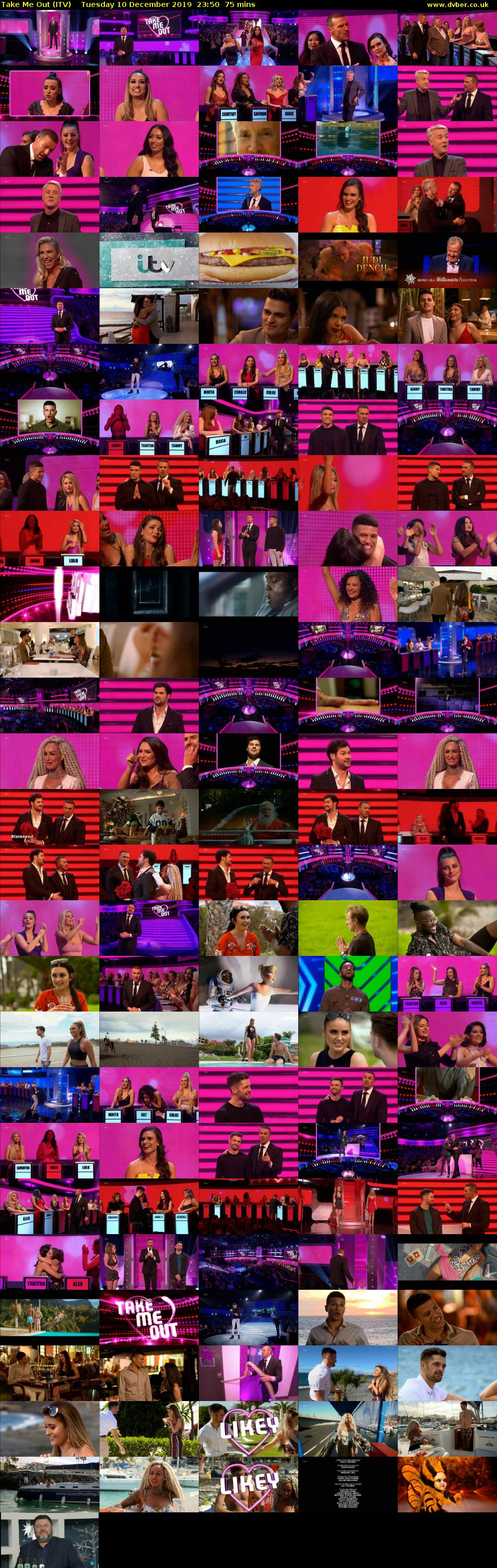 Take Me Out (ITV) Tuesday 10 December 2019 23:50 - 01:05
