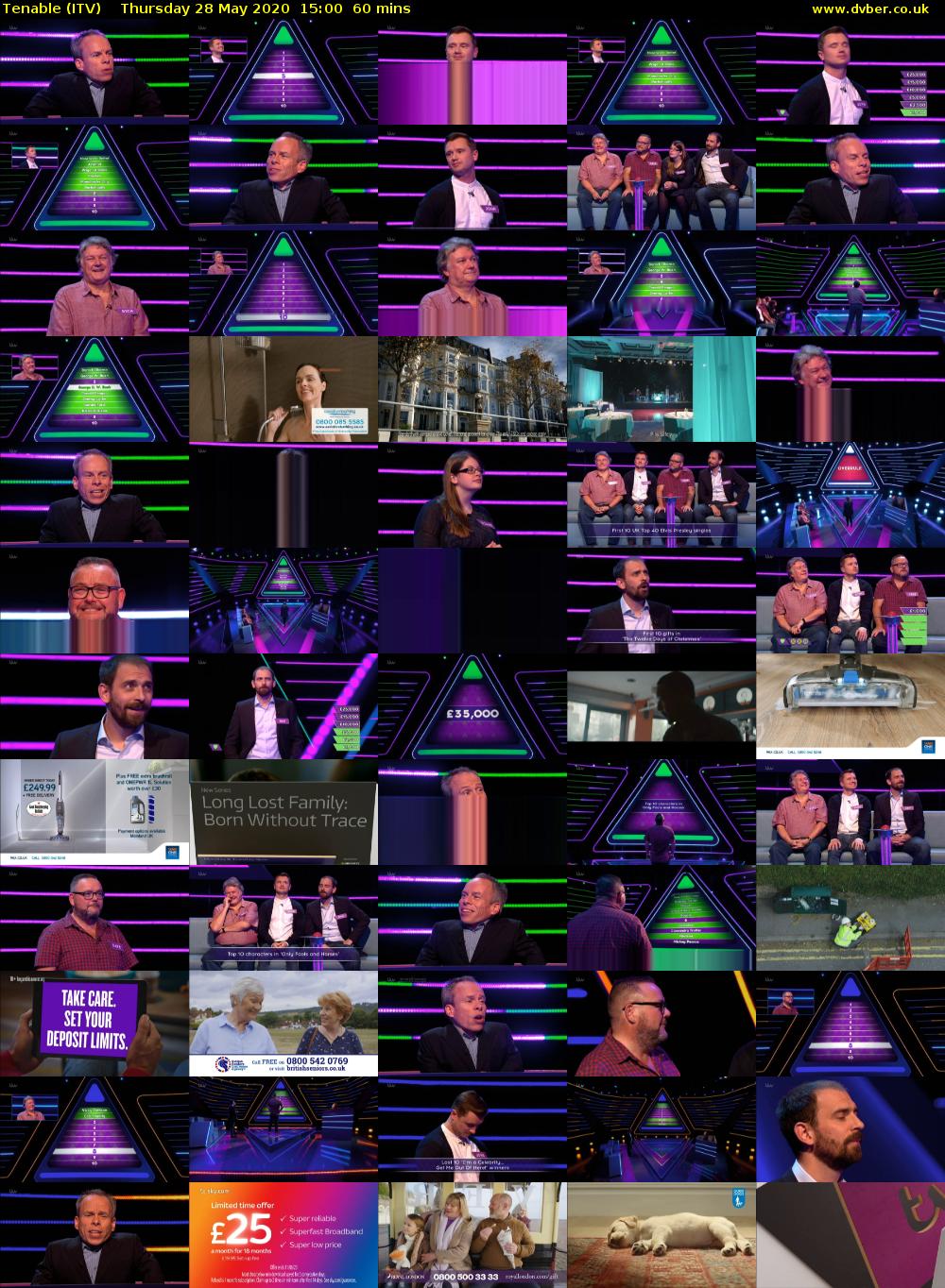 Tenable (ITV) 202005281500