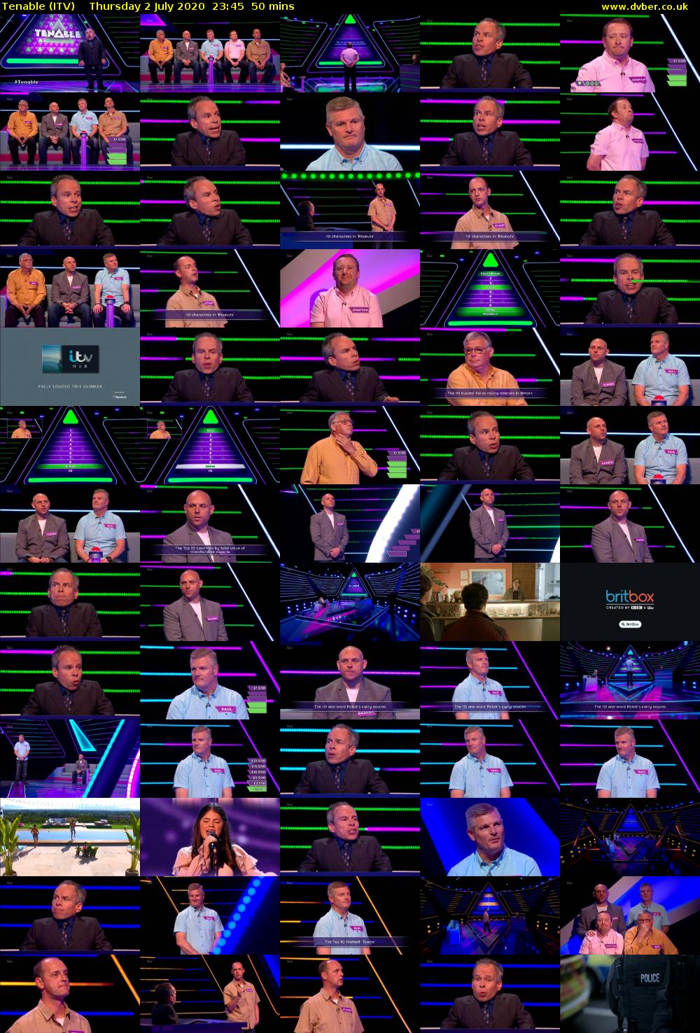 Tenable (ITV) 202007022345