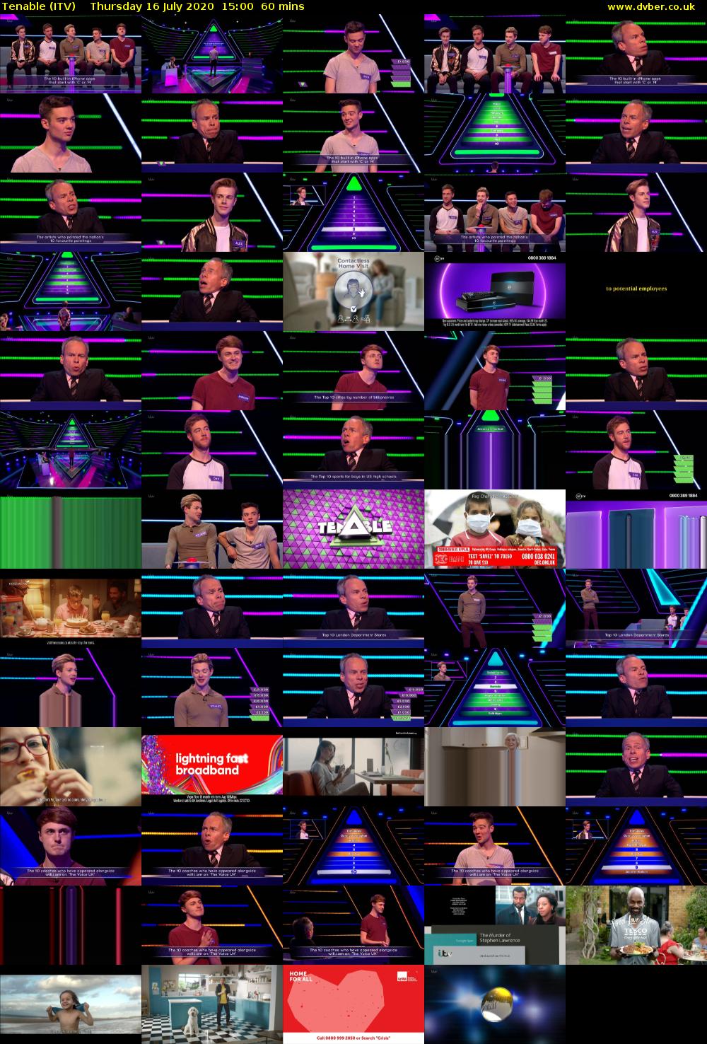 Tenable (ITV) 202007161500