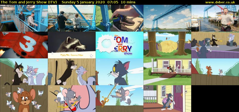 The Tom and Jerry Show (ITV) Sunday 5 January 2020 07:05 - 07:15