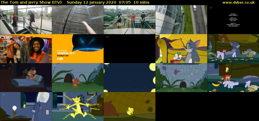 The Tom and Jerry Show (ITV) Sunday 12 January 2020 07:05 - 07:15