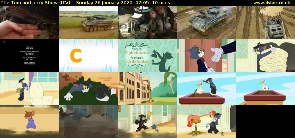 The Tom and Jerry Show (ITV) Sunday 26 January 2020 07:05 - 07:15