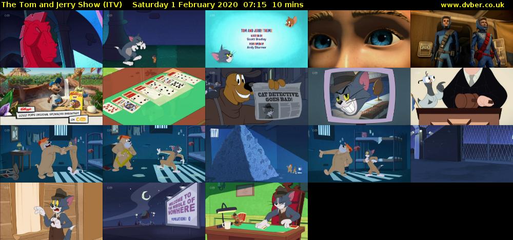 The Tom and Jerry Show (ITV) Saturday 1 February 2020 07:15 - 07:25