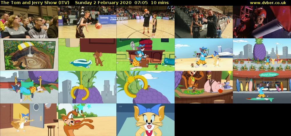 The Tom and Jerry Show (ITV) Sunday 2 February 2020 07:05 - 07:15