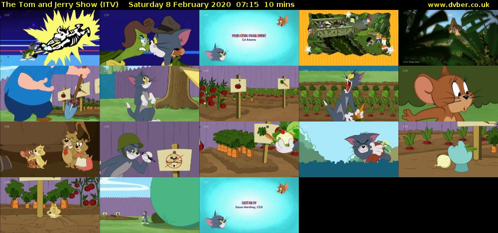 The Tom and Jerry Show (ITV) Saturday 8 February 2020 07:15 - 07:25