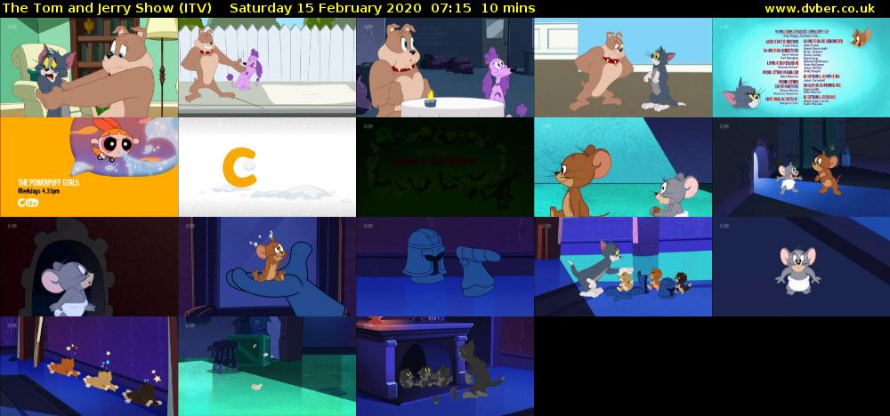 The Tom and Jerry Show (ITV) Saturday 15 February 2020 07:15 - 07:25