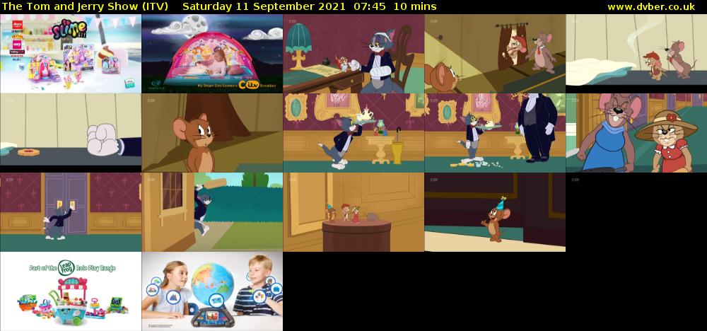 The Tom and Jerry Show (ITV) Saturday 11 September 2021 07:45 - 07:55