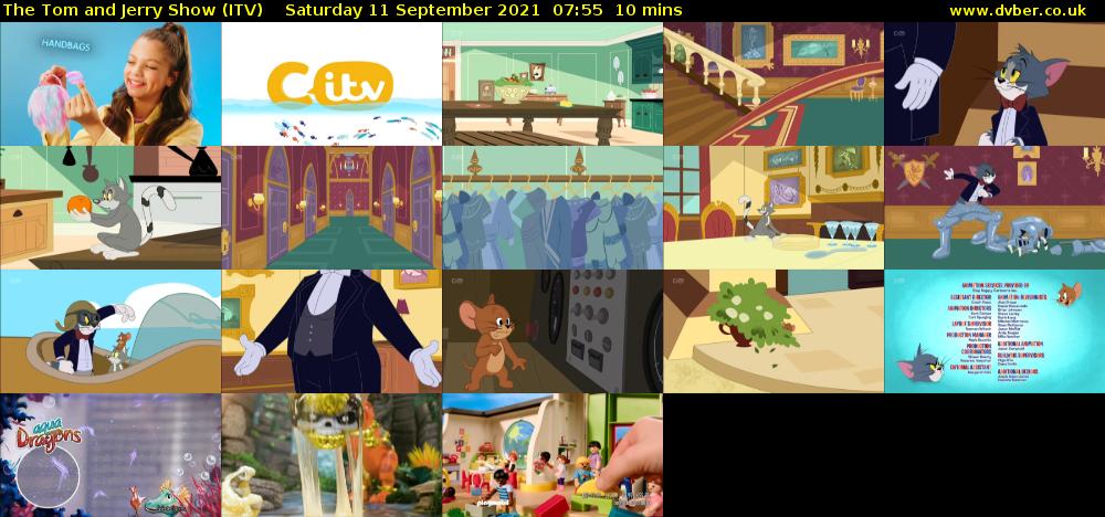 The Tom and Jerry Show (ITV) Saturday 11 September 2021 07:55 - 08:05
