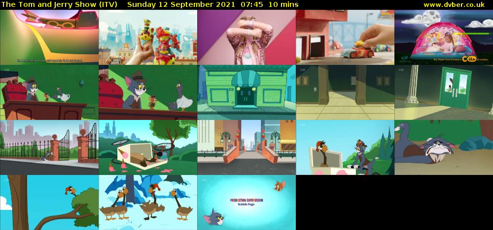 The Tom and Jerry Show (ITV) Sunday 12 September 2021 07:45 - 07:55
