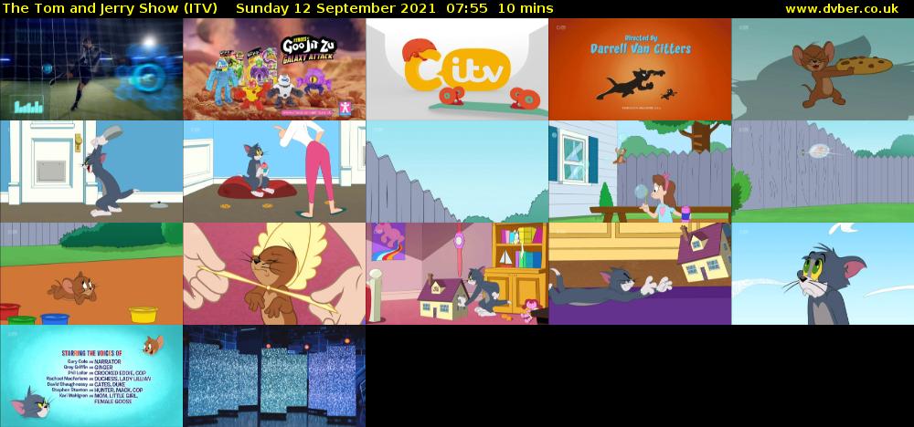 The Tom and Jerry Show (ITV) Sunday 12 September 2021 07:55 - 08:05