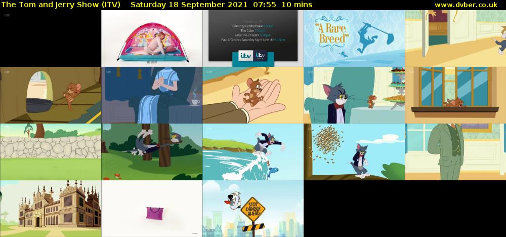 The Tom and Jerry Show (ITV) Saturday 18 September 2021 07:55 - 08:05