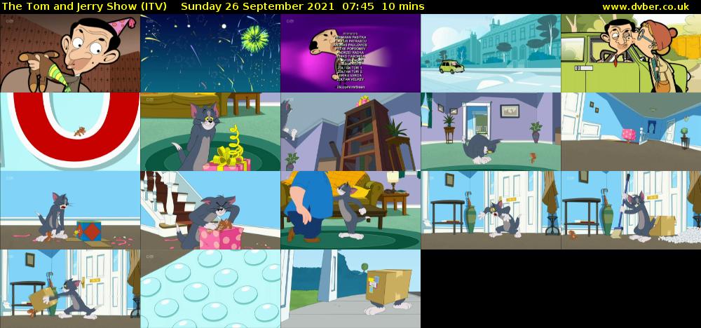 The Tom and Jerry Show (ITV) Sunday 26 September 2021 07:45 - 07:55