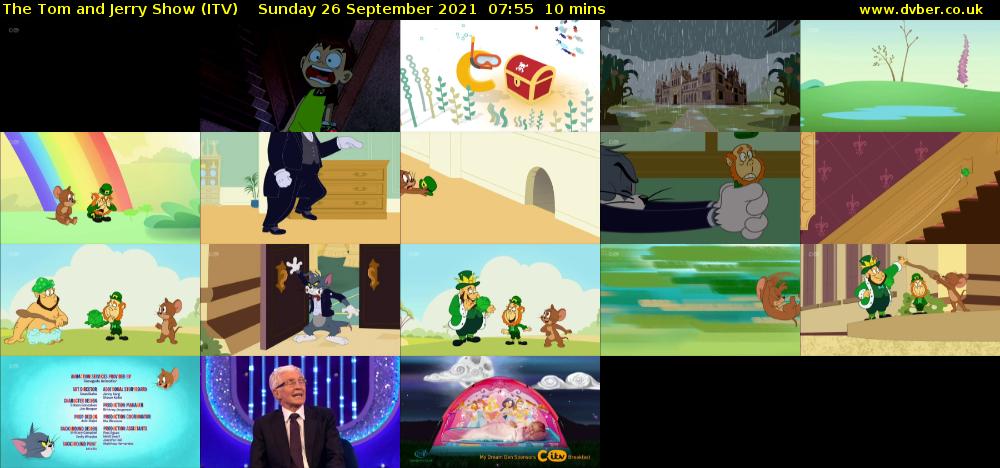 The Tom and Jerry Show (ITV) Sunday 26 September 2021 07:55 - 08:05
