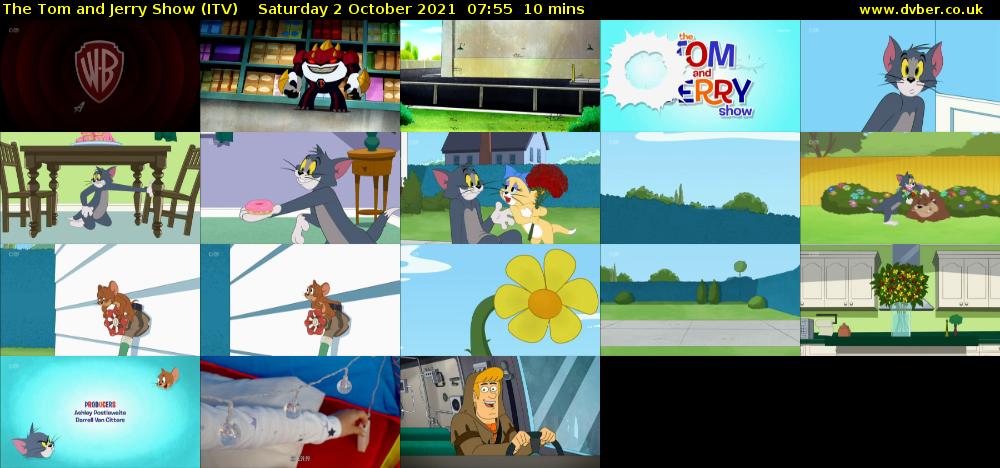 The Tom and Jerry Show (ITV) Saturday 2 October 2021 07:55 - 08:05