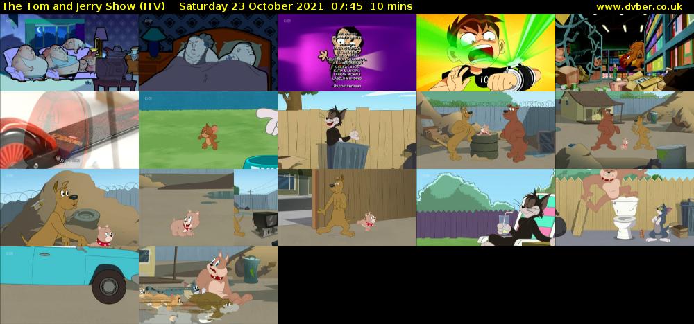 The Tom and Jerry Show (ITV) Saturday 23 October 2021 07:45 - 07:55
