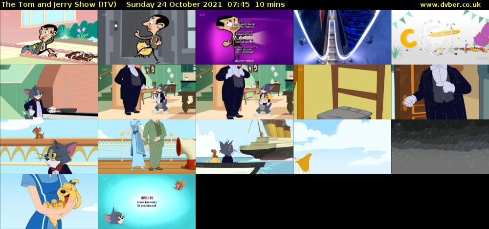 The Tom and Jerry Show (ITV) Sunday 24 October 2021 07:45 - 07:55