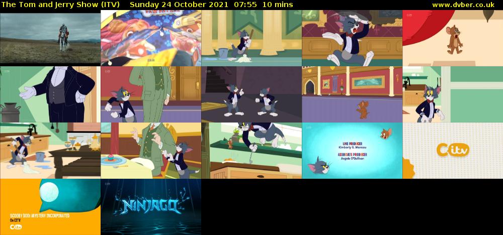 The Tom and Jerry Show (ITV) Sunday 24 October 2021 07:55 - 08:05
