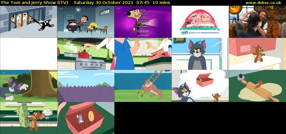 The Tom and Jerry Show (ITV) Saturday 30 October 2021 07:45 - 07:55