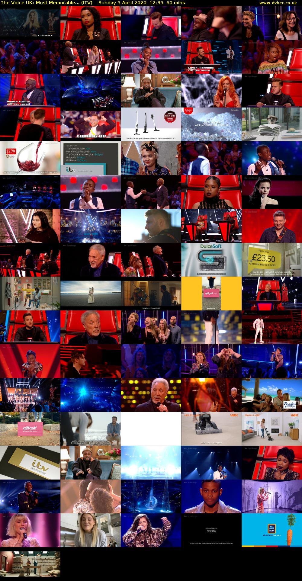 The Voice UK Most Memorable... (ITV) 202004051235