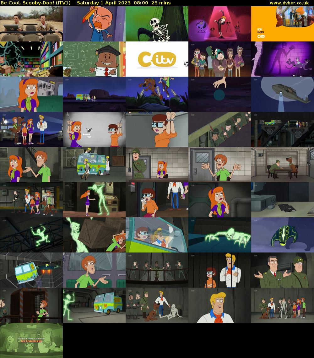 Be Cool, Scooby-Doo! (ITV1) Saturday 1 April 2023 08:00 - 08:25