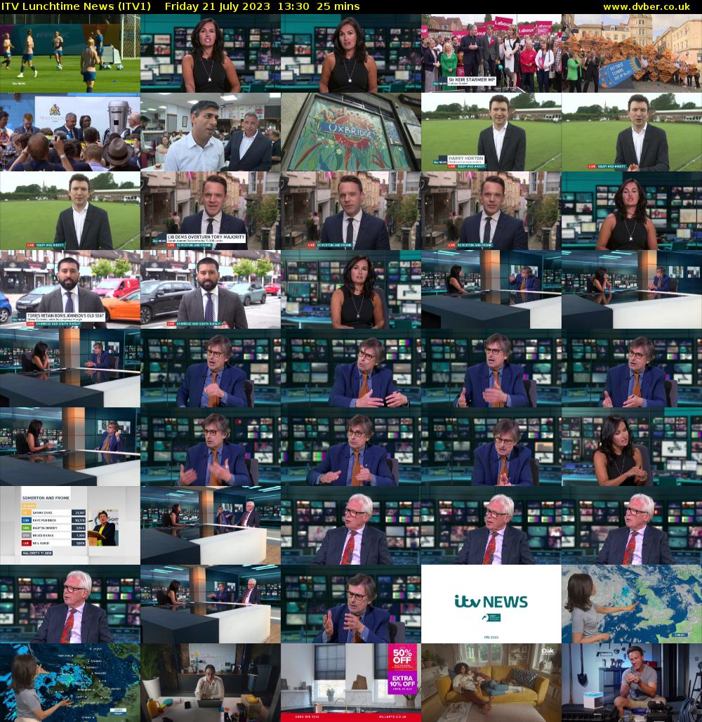 ITV Lunchtime News (ITV1) 202307211330