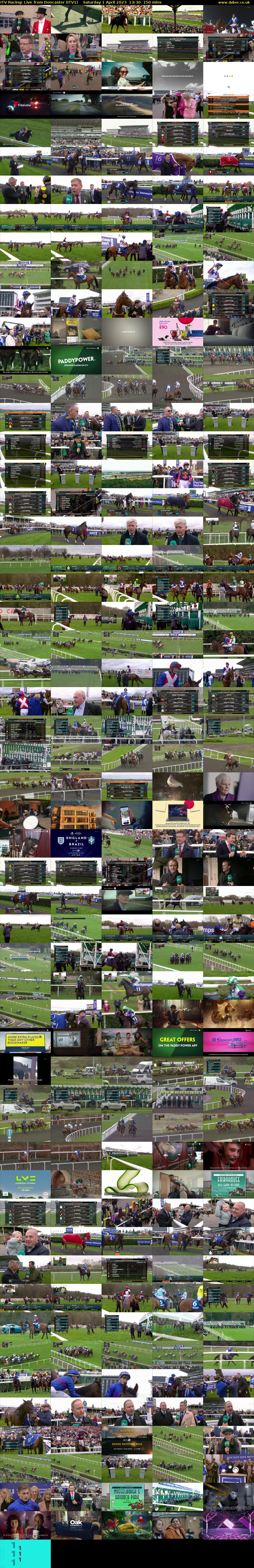 ITV Racing: Live from Doncaster (ITV1) Saturday 1 April 2023 13:30 - 16:00