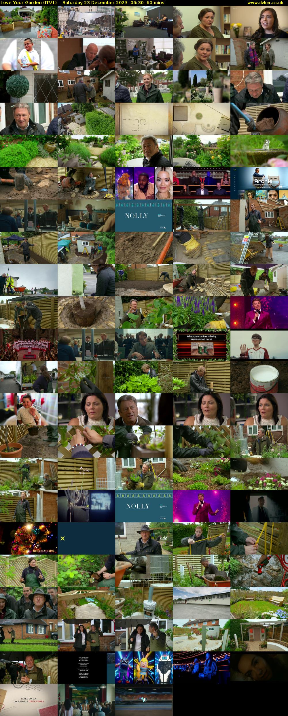 Love Your Garden (ITV1) Saturday 23 December 2023 06:30 - 07:30