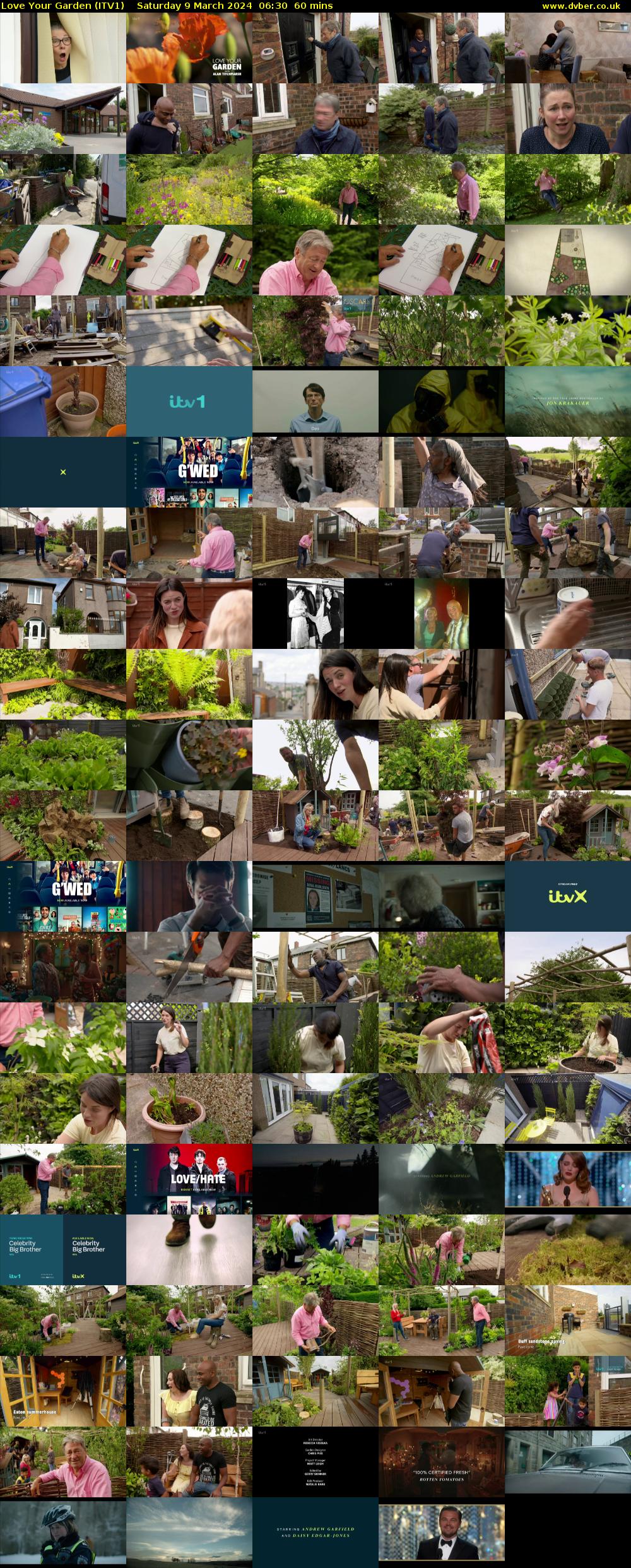 Love Your Garden (ITV1) Saturday 9 March 2024 06:30 - 07:30
