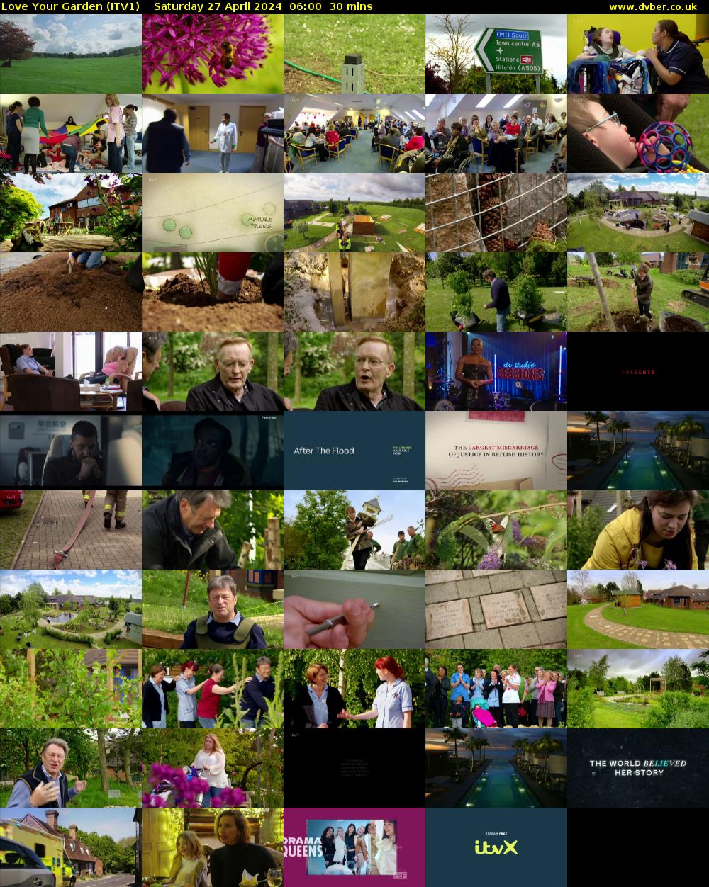 Love Your Garden (ITV1) Saturday 27 April 2024 06:00 - 06:30