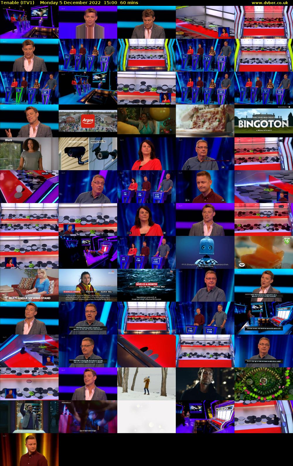 Tenable (ITV1) 202212051500