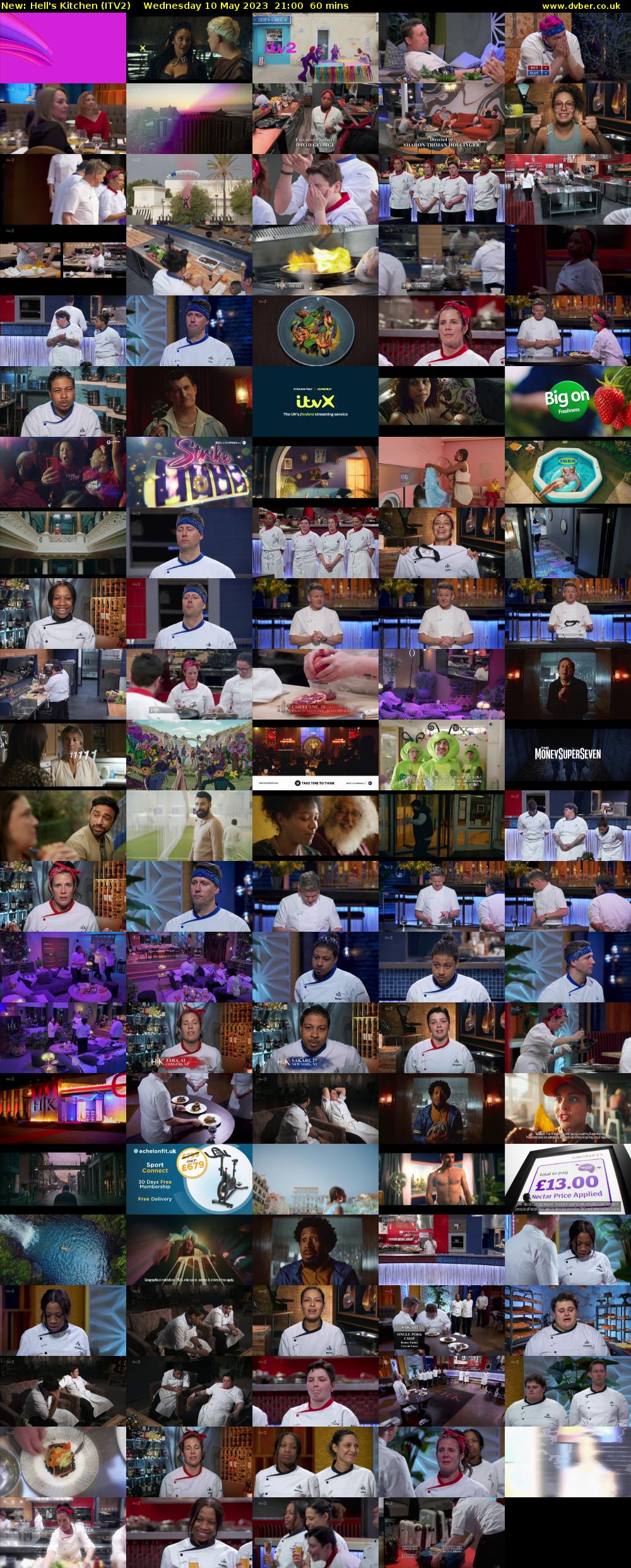 Hell's Kitchen (ITV2) Wednesday 10 May 2023 21:00 - 22:00