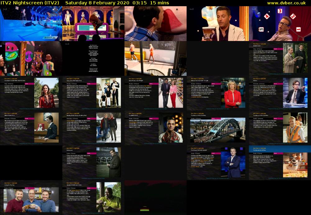 ITV2 Nightscreen (ITV2) 202002080315