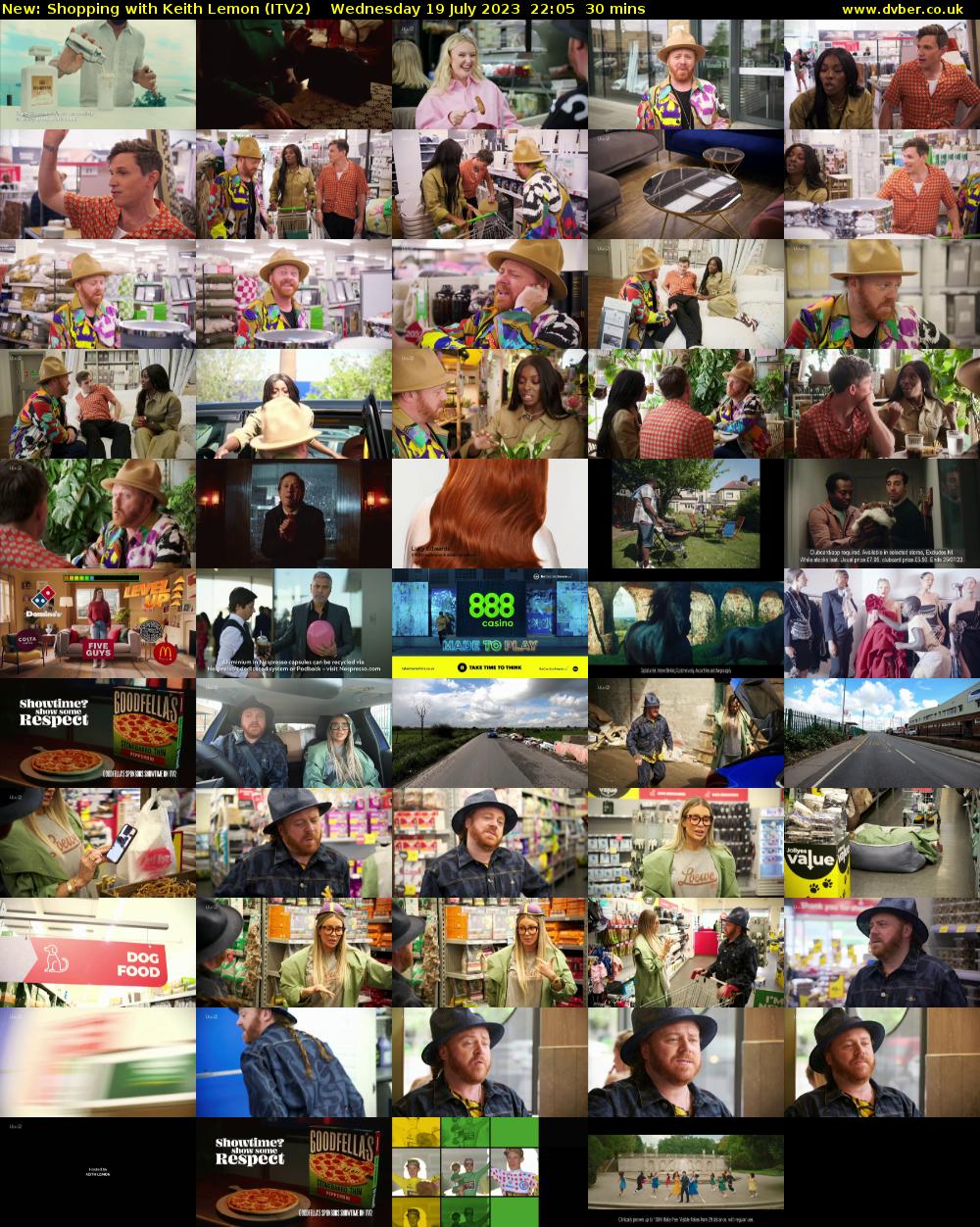 Shopping with Keith Lemon (ITV2) 202307192205