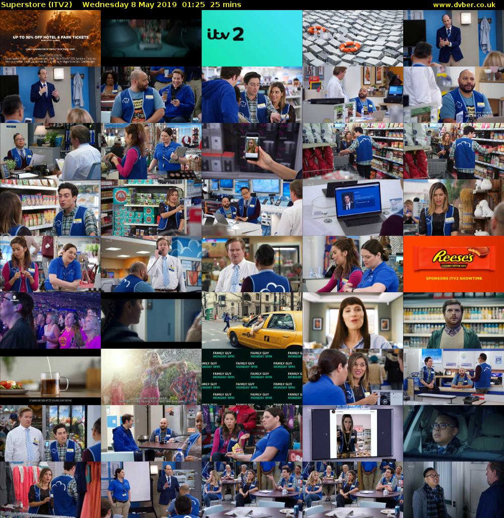 Superstore (ITV2) Wednesday 8 May 2019 01:25 - 01:50