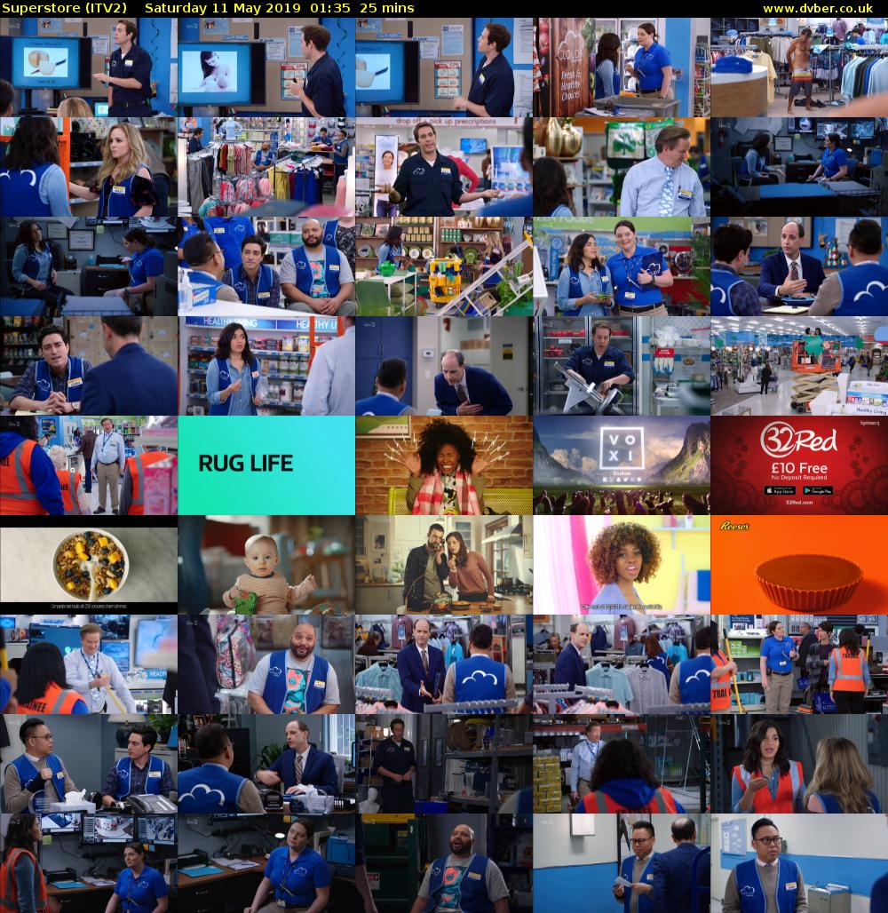 Superstore (ITV2) Saturday 11 May 2019 01:35 - 02:00