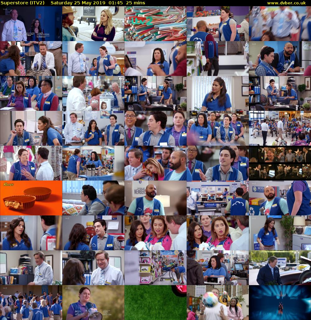 Superstore (ITV2) Saturday 25 May 2019 01:45 - 02:10