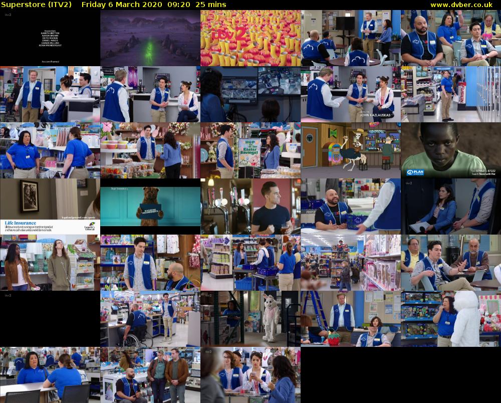 Superstore (ITV2) Friday 6 March 2020 09:20 - 09:45