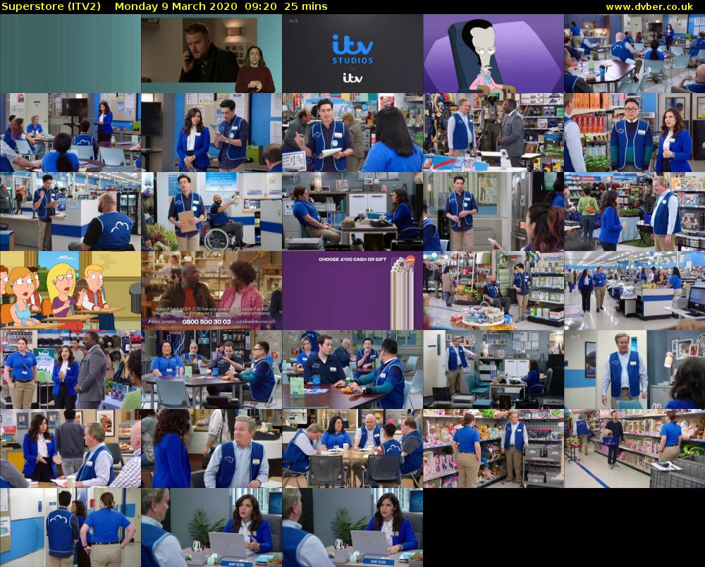Superstore (ITV2) Monday 9 March 2020 09:20 - 09:45