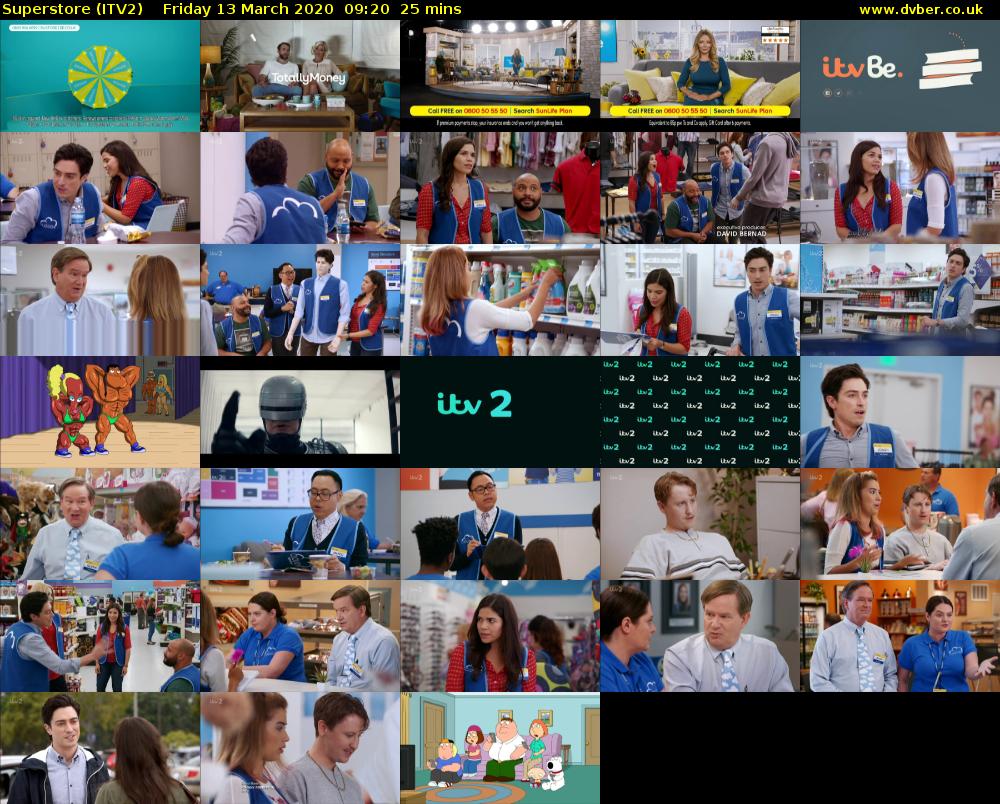 Superstore (ITV2) Friday 13 March 2020 09:20 - 09:45