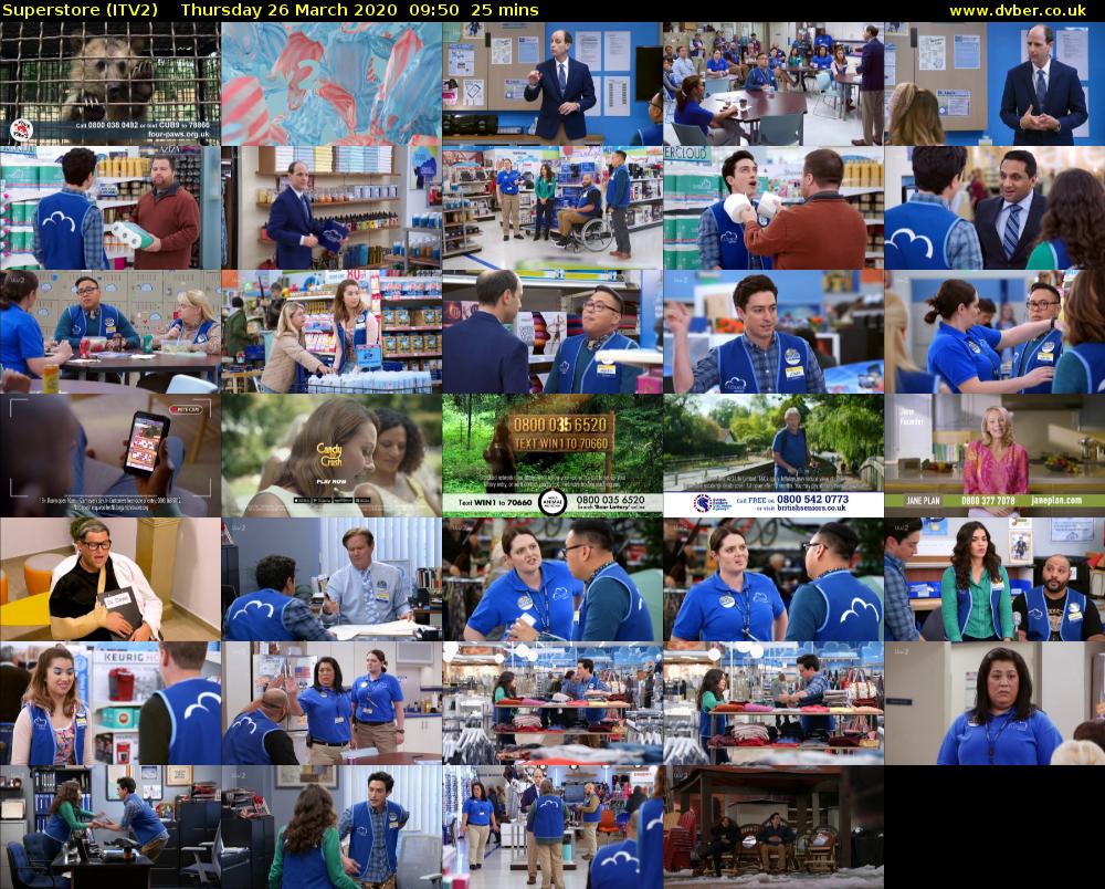Superstore (ITV2) Thursday 26 March 2020 09:50 - 10:15