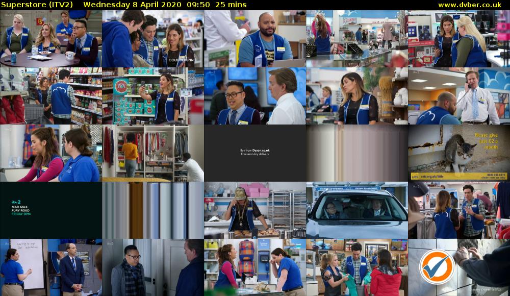 Superstore (ITV2) Wednesday 8 April 2020 09:50 - 10:15