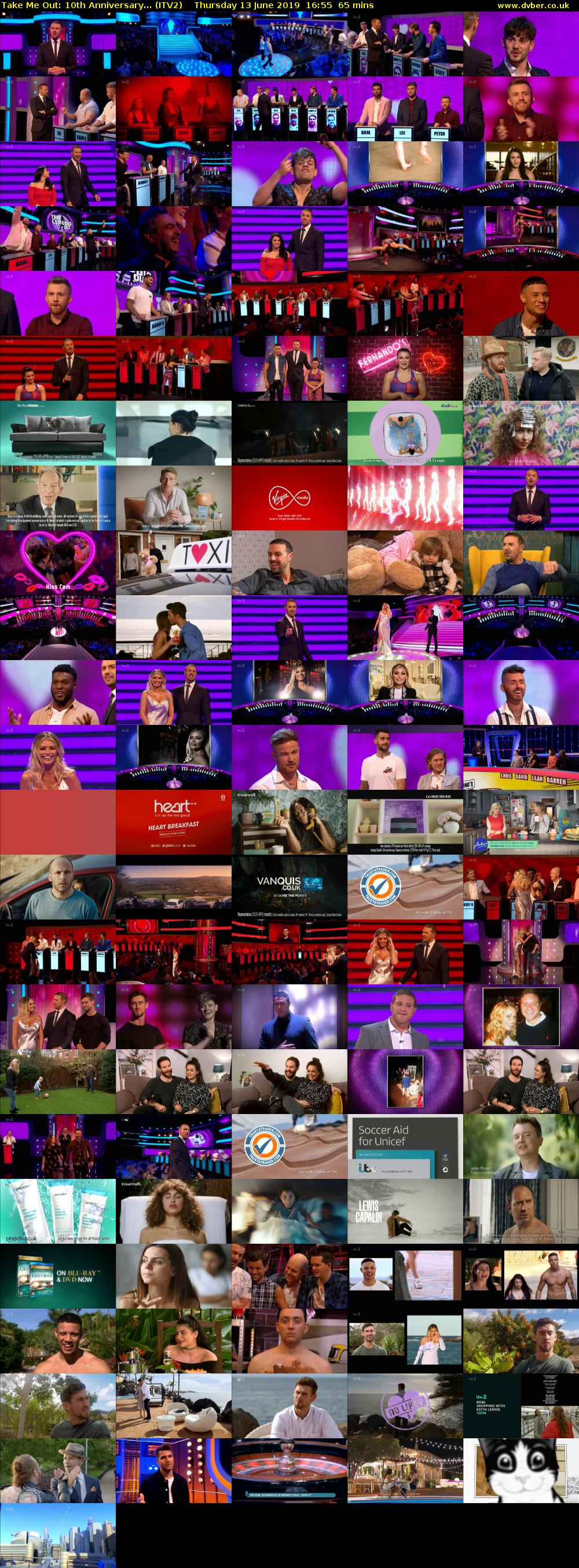 Take Me Out: 10th Anniversary... (ITV2) Thursday 13 June 2019 16:55 - 18:00