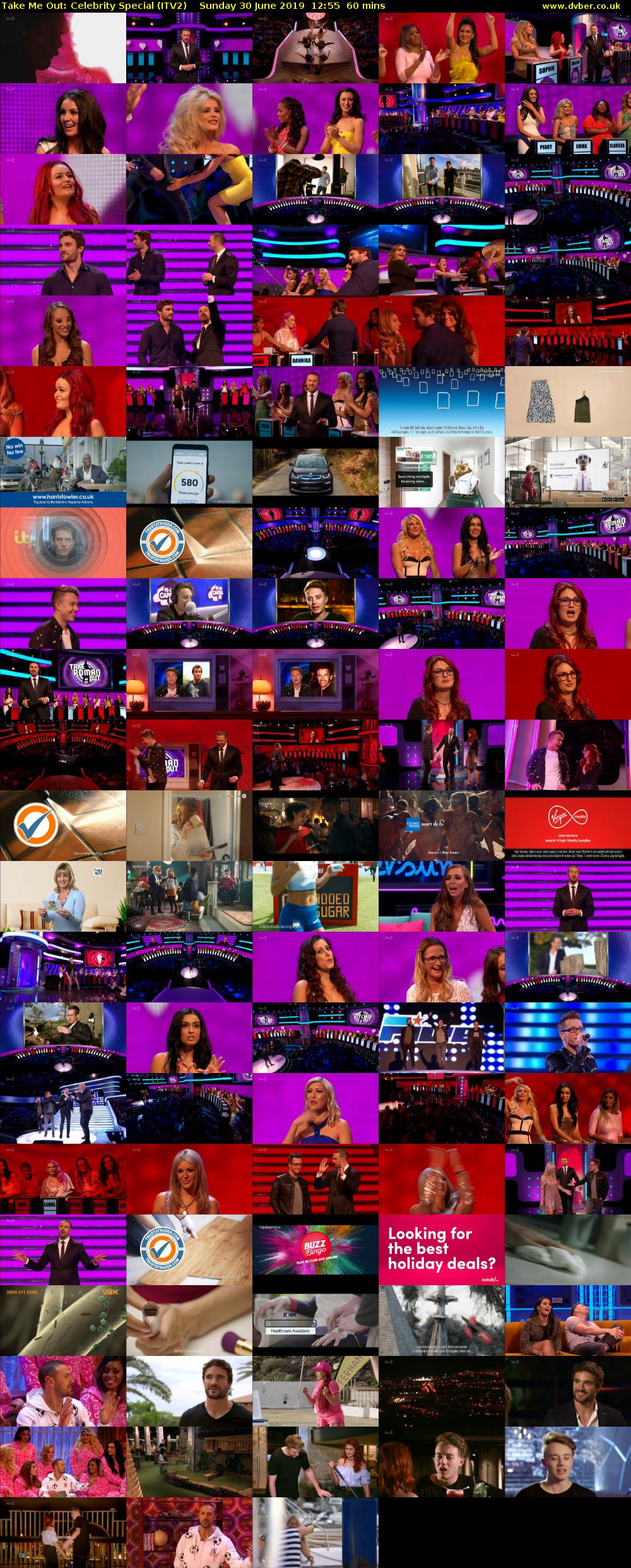 Take Me Out: Celebrity Special (ITV2) Sunday 30 June 2019 12:55 - 13:55